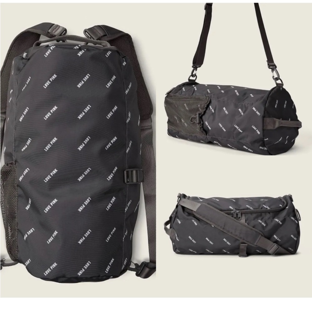 Victoria’s Secret Duffle Bag Backpack